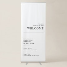 Minimalistische Begrüßung
