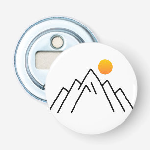 Minimalistische Berge: Ein naturlich Inspiriertes Flaschenöffner
