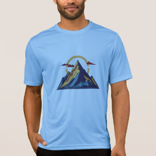 Minimalistische Bergspitze - Symbol für das Erreic T-Shirt