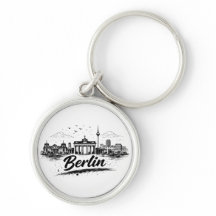 Minimalistische Berlin Deutschland Stadtlandschaft