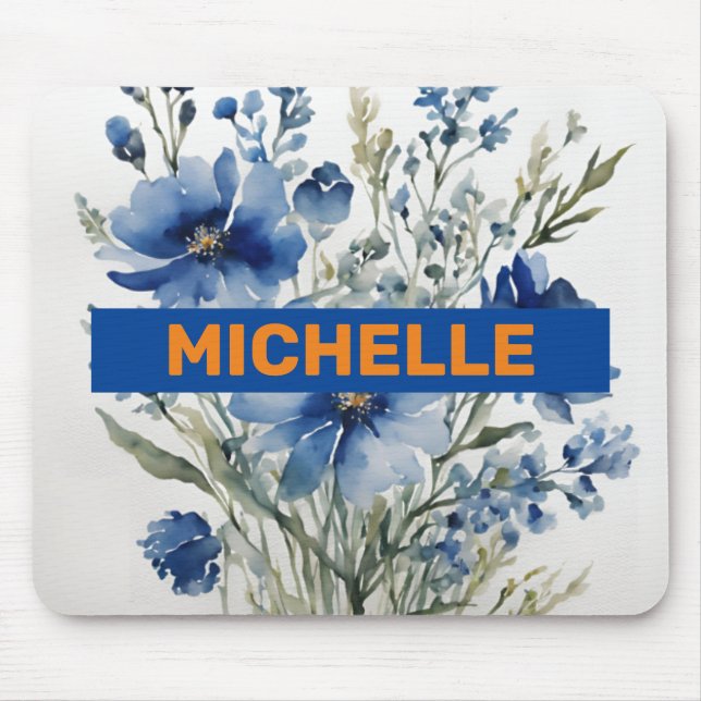 Minimalistische Berufliche Moderne Bündel von Blum Mousepad (Vorne)