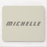 Minimalistische Berufliche moderne Science Fiction Mousepad<br><div class="desc">Modernes Berufliches,  einfaches Design.</div>