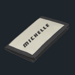 Minimalistische Berufliche moderne Science Fiction Trifold Geldbörse<br><div class="desc">Modernes Berufliches,  einfaches Design.</div>