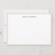 Minimalistische Berufliche Namenskarte