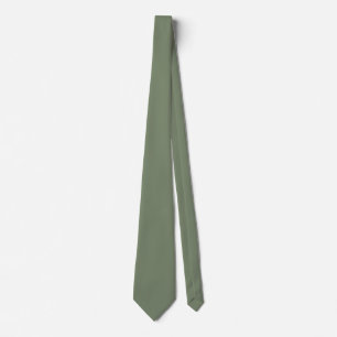 Minimalistische Berufliche Solid Camouflage Green Krawatte
