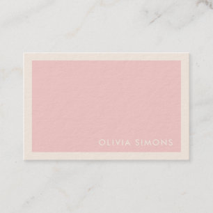 Minimalistische Berufliche Visitenkarten Visitenkarte