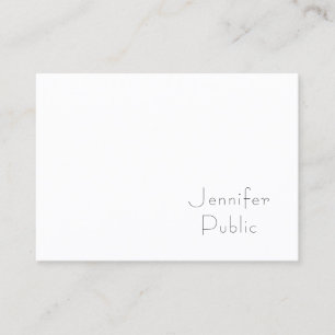 Minimalistische Berufliche Vorlage Elegant Moderne Visitenkarte