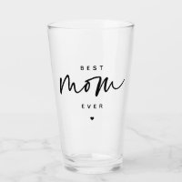 Minimalistische beste Mama je elegante Script Typo