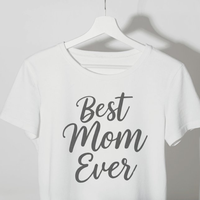 Minimalistische Beste Mama je T-Shirt (Von Creator hochgeladen)