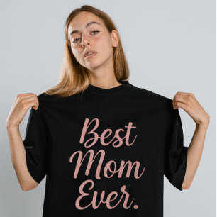Minimalistische Beste Mama je T-Shirt