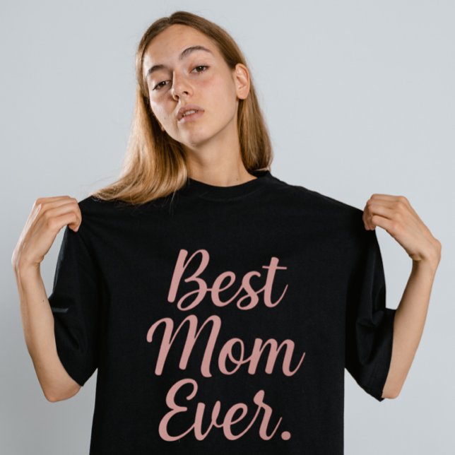 Minimalistische Beste Mama je T-Shirt (Von Creator hochgeladen)