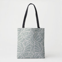 Minimalistische Botanische Adern-Tasche