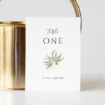 Minimalistische botanische Hochzeit | Elegant Mode Tischnummer<br><div class="desc">Mit dieser minimalistischen botanischen Tischnummer-Karte mit zartem Farn-Farn-Grün und moderner Typografie auf weißem Hintergrund verleihen Sie Ihrem Hochzeitsempfang zeitlose Eleganz. Die gepflegte und raffinierte Gestaltung harmoniert perfekt mit modernen,  boho- oder botanischen Hochzeitsthemen und verleiht jedem Tisch eine raffinierte natürliche Touch. Ideal für den Garten,  rustikale oder elegante,  neutrale Hochzeiten.</div>
