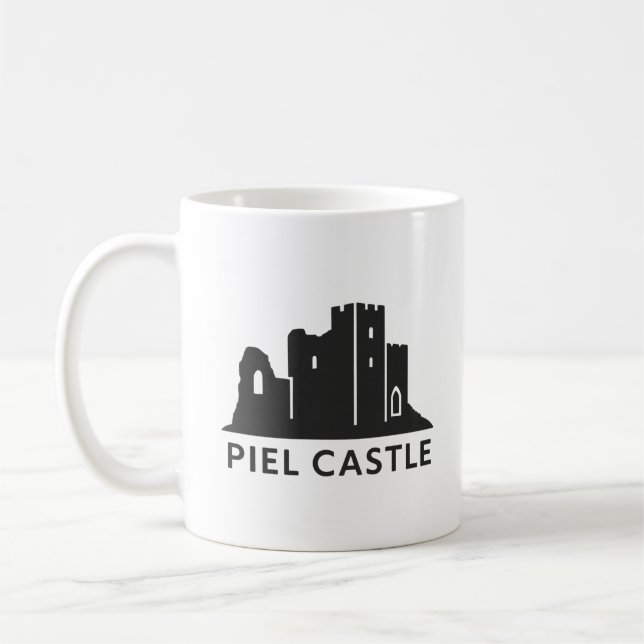 Minimalistische Burg Piel Tasse - Historisches Ges (Links)