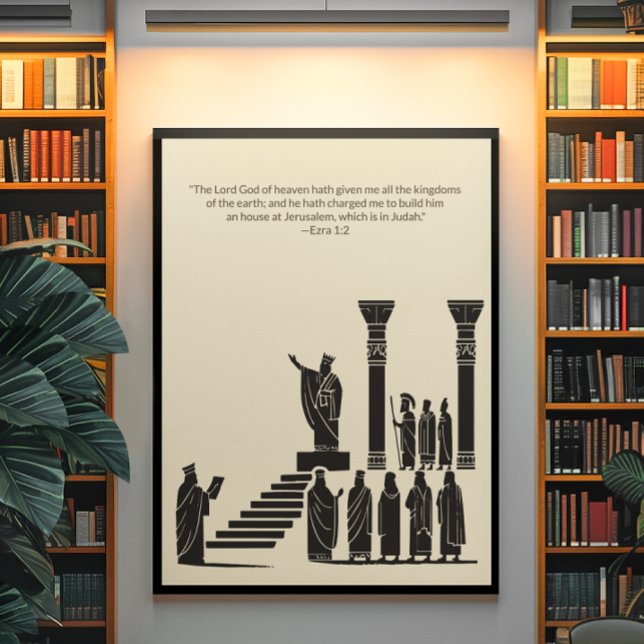 Minimalistische Christliche Wall Art - Bibelverse  Poster (Von Creator hochgeladen)