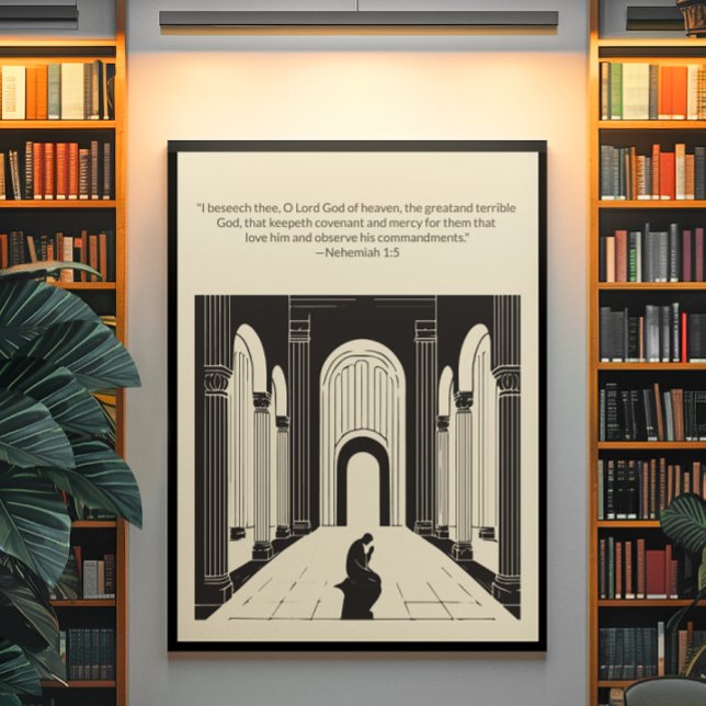 Minimalistische Christliche Wall Art - Bibelverse  Poster (Von Creator hochgeladen)