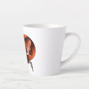 Minimalistische Coffee-Art-Latte-Tasse Süßes Kaf Milchtasse