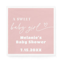 Minimalistische Dekoration einer Sweet Girl Babydu