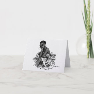 Minimalistische "Denke an Dich"-Karte | Auf Meinem