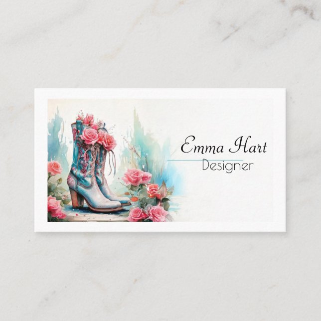 Minimalistische Designer Business Card Visitenkarte (Vorderseite)