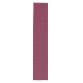 Minimalistische Dunkelfärbung Lila Mittelgroßer Tischläufer