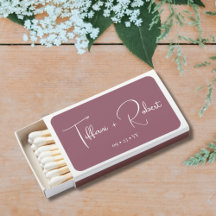 Minimalistische Dusty Pink-Gastgeschenk Hochzeit