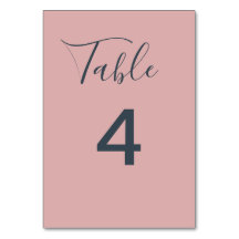 Minimalistische Dusty Pink Hochzeit