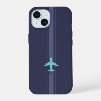 Minimalistische Ebene  iPhone 15 Hülle