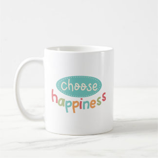 Minimalistische einfache Farbbriefe Pastel Shades Kaffeetasse