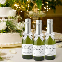 Minimalistische Elegance Calligraphy Wedding Mini