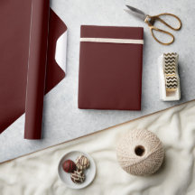 Minimalistische Elegant Burgund Weihnachtsfarbe
