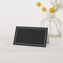 Minimalistische Elegant Schwarz/Weiß