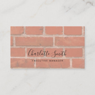 Minimalistische elegante Berufliche Mauer Visitenkarte