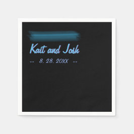 Minimalistische Elegante Fab Style Wedding Serviette