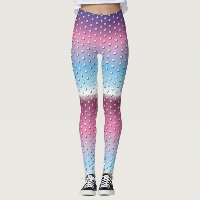 Minimalistische elegante Golf Design Leggings (Vorderseite)
