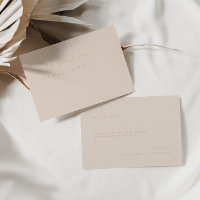 Minimalistische elegante moderne offizielle Vorsch