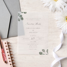 Minimalistische, elegante zweisprachige Hochzeit