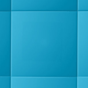 Minimalistische Farbe Cerulean Blau Fliese