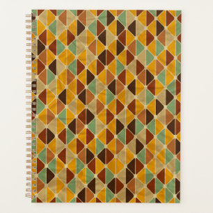 Minimalistische farbenfrohe Geometrie – Frisches s Planer