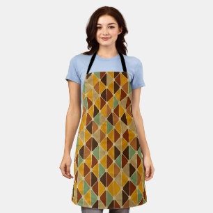 Minimalistische farbenfrohe Geometrie – Frisches s Schürze