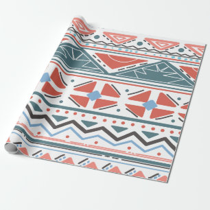 Minimalistische Farbmuster - Moderne Geometrische Geschenkpapier