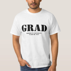 Minimalistische Fettklasse des Abschlusses 2023 T-Shirt