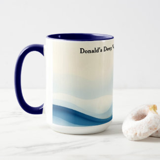 Minimalistische Flow-State-Ästhetik Fokus Tasse