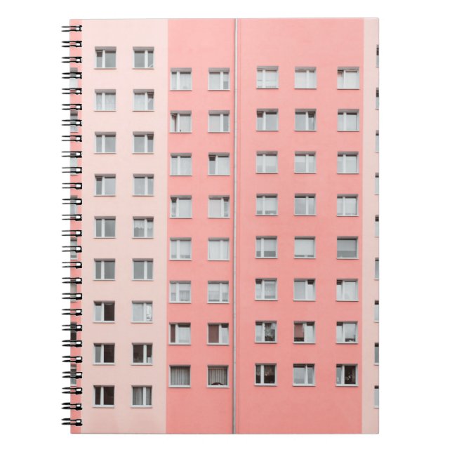 MINIMALISTISCHE FOTOGRAFIE VON PINK HOCHRANGIGES G NOTIZBLOCK (Vorderseite)