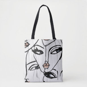 Minimalistische Frauenkunst Tasche