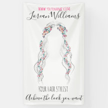 Minimalistische Friseurbride Wavy Haar Chic Blüte