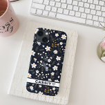 Minimalistische Gentle Garden Wildblumen Herz Case-Mate iPhone Hülle<br><div class="desc">Minimalistische Wildblumen in sanften Farbtönen Herz</div>