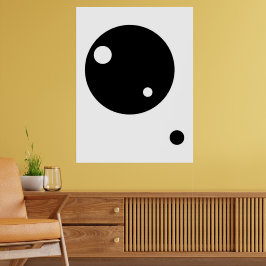 Minimalistische Geometrie | Modernes Abstrakt Poster