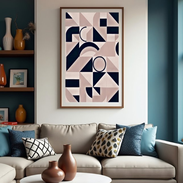 Minimalistische Geometrie Poster (Von Creator hochgeladen)
