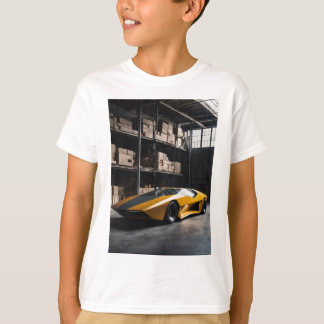 Minimalistische Geometrie: Rick Owens' Brutalist R T-Shirt